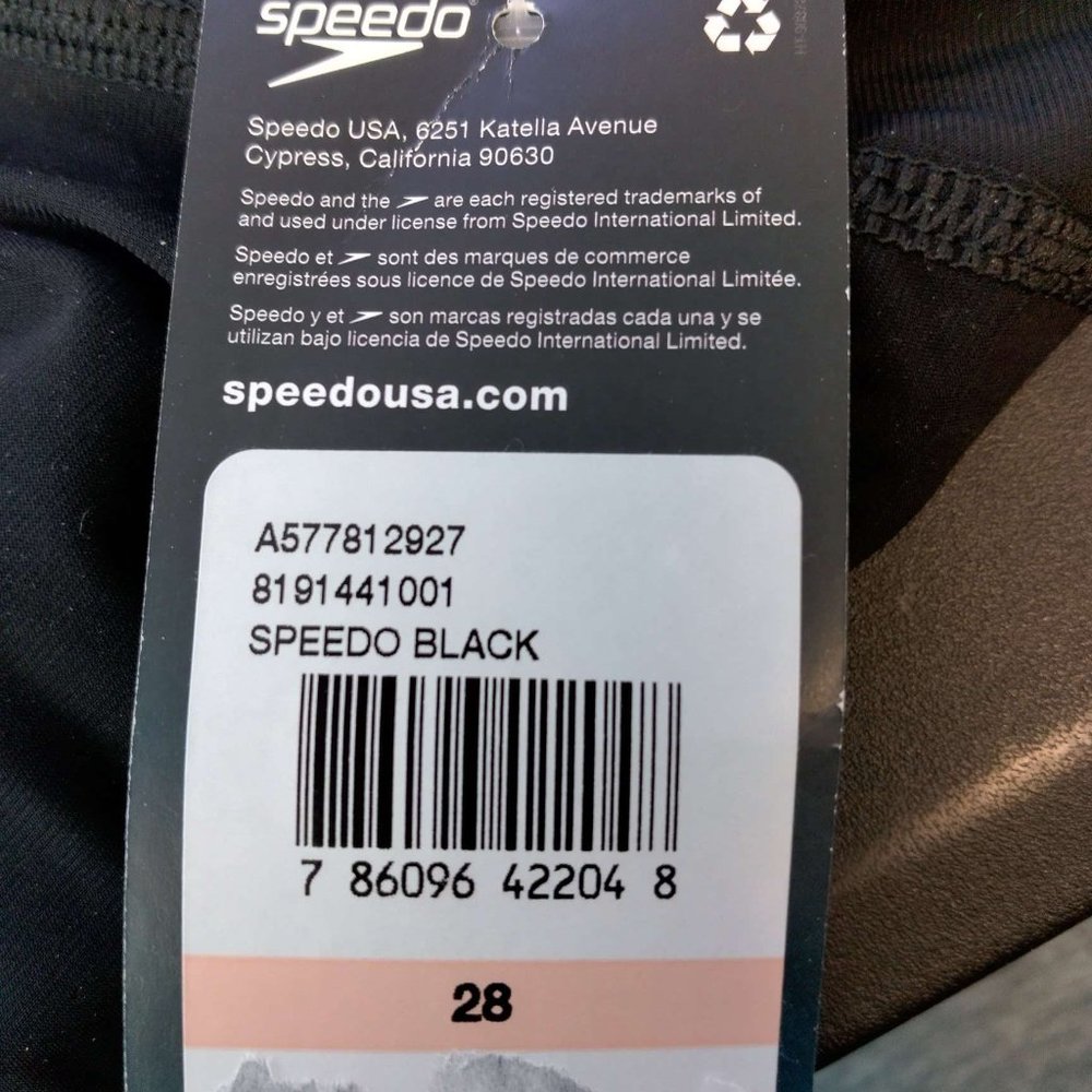 Speedo Female Swimsuit-Powerplus Kneeskin - Size US 28/ EU 176